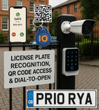 4G 5G GSM Dial-to-Open LPR ANPR Gate & Garage Opener QR Code Reader