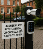 4G 5G GSM Dial-to-Open LPR ANPR Gate & Garage Opener QR Code Reader