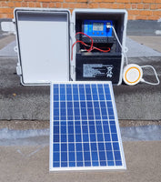 4G/5G Solar Powered Security System with Leak Detector, Temperature and Humidity Monitoring