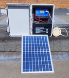 4G/5G Solar Powered Security System with Leak Detector, Temperature and Humidity Monitoring