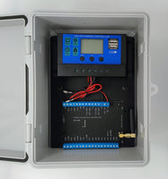 4G/5G Solar Powered Security System with Leak Detector, Temperature and Humidity Monitoring